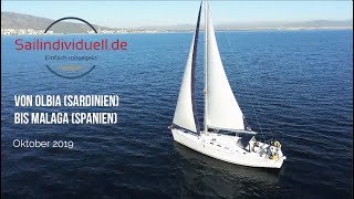 Segeln von Sardinien nach Spanien im Oktober 2019 [upl. by Ettennod454]