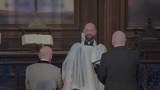 EampM Wedding  Full Ceremony Christ Church Spitalfields [upl. by Asila242]