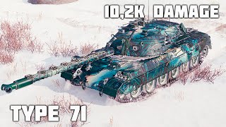 Type 71 WoT – 2Kills 102K Damage [upl. by Eirameinna]