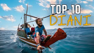 Top 10 Things To Do In Diani Kenya  DIANI TRAVEL GUIDE [upl. by Latif]