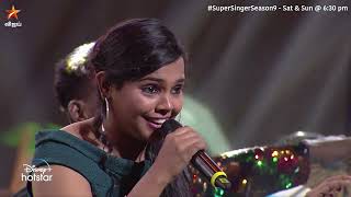 Aparna வின் குரலில் quotAkadanu Naanga Udai Pottaquot 🥁  Super Singer Season 9 [upl. by Negah921]