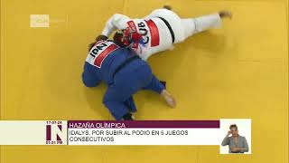 Hazañas Olímpicas de Cuba La judoca Idalis Ortiz [upl. by Rosol602]