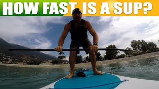 Stand Up Paddleboard SUP speed test and RED board review [upl. by Eiralih]