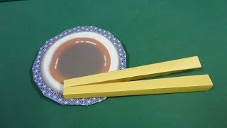 回転寿司折り紙「醤油皿」conveyor belt sushi bar quotSoy sauce plate quot [upl. by Odrarej]