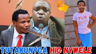 quotKAZI YAKO NI KULALA NA MABIBI ZA WATU KWA MIWA quot Fuming Raila MCA RIPS Peter Salasya To SHREDS [upl. by Ailemak279]