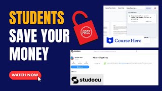 How to UNLOCK Documents for FREE  Course Hero  Studocu Unblur Answers 2023 [upl. by Thalassa]