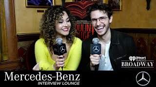 Solea Pfeiffer And John Cardoza On Starring In Moulin Rouge On Broadway [upl. by Yddor672]