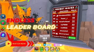 Beat Wave 123 in Endless mode  Toilet Tower Defense [upl. by Asin792]