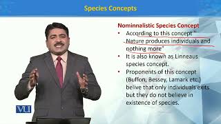 Species concept  Principles of Systematics  ZOO511TTopic192 [upl. by Lorola]