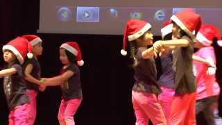 Have a Holly Jolly Christmas Preschool Christmas Dance Song  Chomel Learning Concert 2013 [upl. by Aerdnu735]