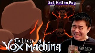 The Legend of Vox Machina 3x4 Hell to Pay Reaction [upl. by Lamphere]