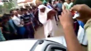 Religious leader called Penis Baba pulls car 100ft using only his MANHOOD while stunned crowds wat [upl. by Armillda981]