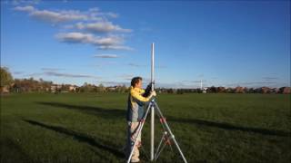 18ft push up Aluminum Telescopic Mast by Aeromao Inc [upl. by Jaenicke171]