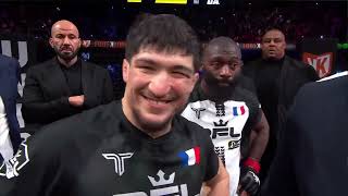 quotBakiquot Baissangour Chamsoudinov SmartCage Interview  2024 PFL Europe Paris Post Fight [upl. by Limhaj]