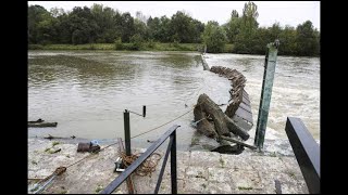 VIDÉO La tempête Kirk a laissé des traces de son passage en Val de Loire et dans le Poitou [upl. by Reis884]