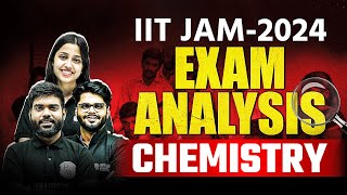 IIT JAM Chemistry 2024 Exam Analysis amp Expected Cut off for 11 FEB 2024 Question Paper [upl. by Ronyar]