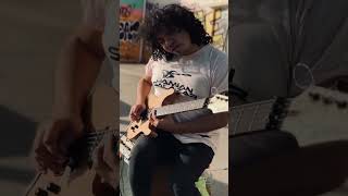 Aerosmith  Amazing  Guitar street performance  Cover by Damian Salazar [upl. by Artsa]