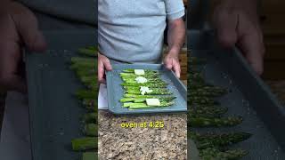 Oven Roasted Asparagus  Dont Boil Your Asparagus  Simple And Delicious TheFoodShop45 [upl. by Eelinej]