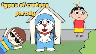 types of cartoon parody  cartoon parody  animation video [upl. by Emili]