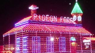 Winterfest Lights Up the Night in Pigeon Forge Tennessee [upl. by Nikral772]