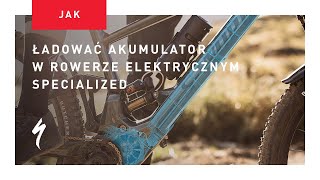 Jak ładować akumulator w rowerze elektrycznym Specialized Turbo [upl. by Sidman854]