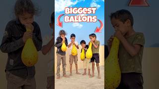 Fill Air In Big Monter Balloons shorts balloon kids [upl. by Carrol]