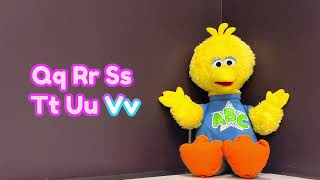 Rockin ABC Big Bird Sings The Alphabet Song  Sesame Street Talking Singing Plush  Hasbro 2010 [upl. by Vahe664]