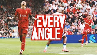 Every Angle of Darwin Nunezs Superb Strike  Liverpool 30 Bournemouth [upl. by Yaras779]