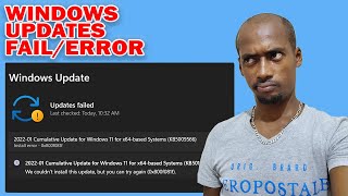 Windows Update FailedError [upl. by Julissa]