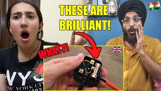 Indians React to British Plugs Are Better Than All Other Plugs [upl. by Ferdinand]