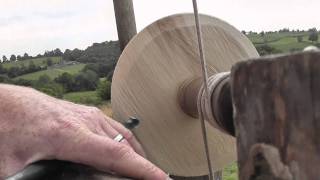 How to Turn a Bowl on the Pole Lathe with Ben Orford Part 4 [upl. by Nerraj782]