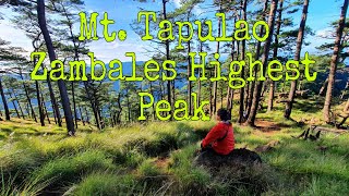 Mt Tapulao  Zambales Highest Peak [upl. by Nevur]