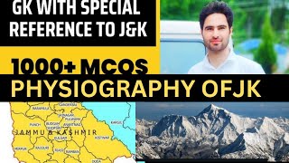 1000 MCQs on GK Portion of JampK Lecture 9 MCQS on Physiography of JampK india jkssb currentaffairs [upl. by Adaner]