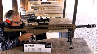 Barrett M107A1 vs Monstrum LPVO Scope [upl. by Nade]