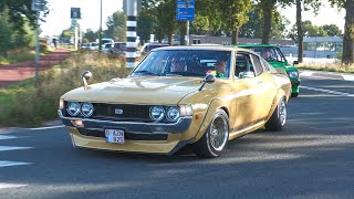 JDM Cars arriving on a Carshow  Go Japan 2024 [upl. by Brunk425]