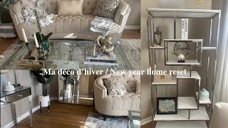 Idee déco dhiver new year home reset [upl. by Pilar]