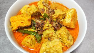 TAHU TEMPE KACANG DIMASAK BEGINI LUAR BIASA ENAKNYA [upl. by Yak]