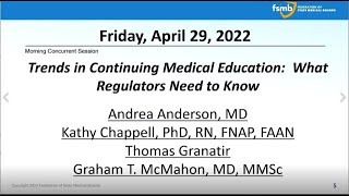 Trends in Continuing Medical Education What Regulators Need to Know [upl. by Juliette]