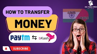 How to Transfer Money India to Bangladesh  Paytm to bkash  Send Money Bangladesh To India [upl. by Nesila]