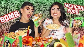 ULTIMATE MEXICAN FOOD MUKBANG  Louies Life [upl. by Adnilym]