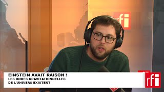 Einstein avait raison   Simon Rozé explique les ondes gravitationnelles [upl. by Hardi]