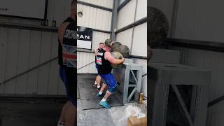 Worlds Strongest Mans Fast Atlas Stone Run 🌶️ [upl. by Eliot930]