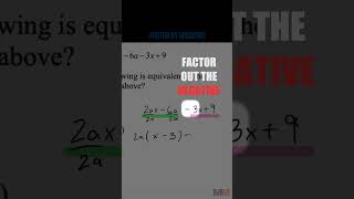 Quadratic Equations and Factor by Grouping [upl. by Demmahom]