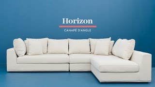 Le canapé dangle modulaire Horizon  La collection Structube [upl. by Zahavi511]