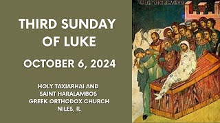 Third Sunday of Luke  October 6 2024 [upl. by Blainey]