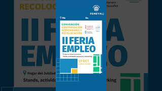 Presencia FEMEVAL en II feria EMPLEO  Almussafes [upl. by Nomrah]