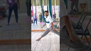 Aerial Yoga TTC session aerialyoga aerialyogaflow aerialyogalove yogapractice [upl. by Hahsi319]