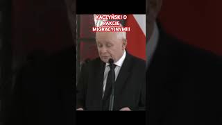 Kaczyński o Pakcie Migracyjnym [upl. by Fitzgerald]