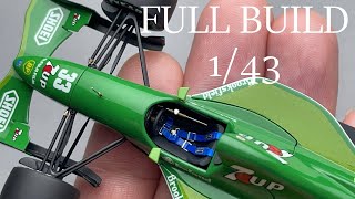 Full Build Jordan 191 TAMEO 143 scale model car [upl. by Luanni]