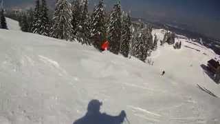 JAHORINA DOWNHILL crna staza sa padom HD [upl. by Beeck]